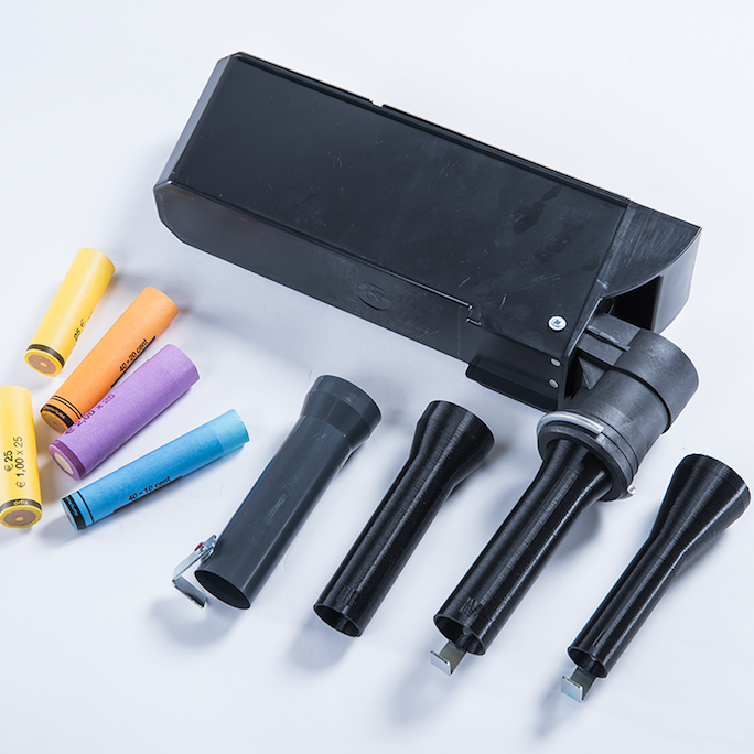 Coin-tube-set