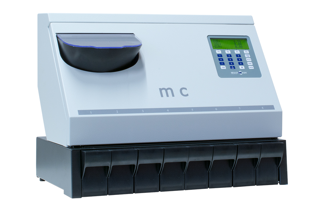 MC 8-14 active - coin counting - sorting - coin counter - back office