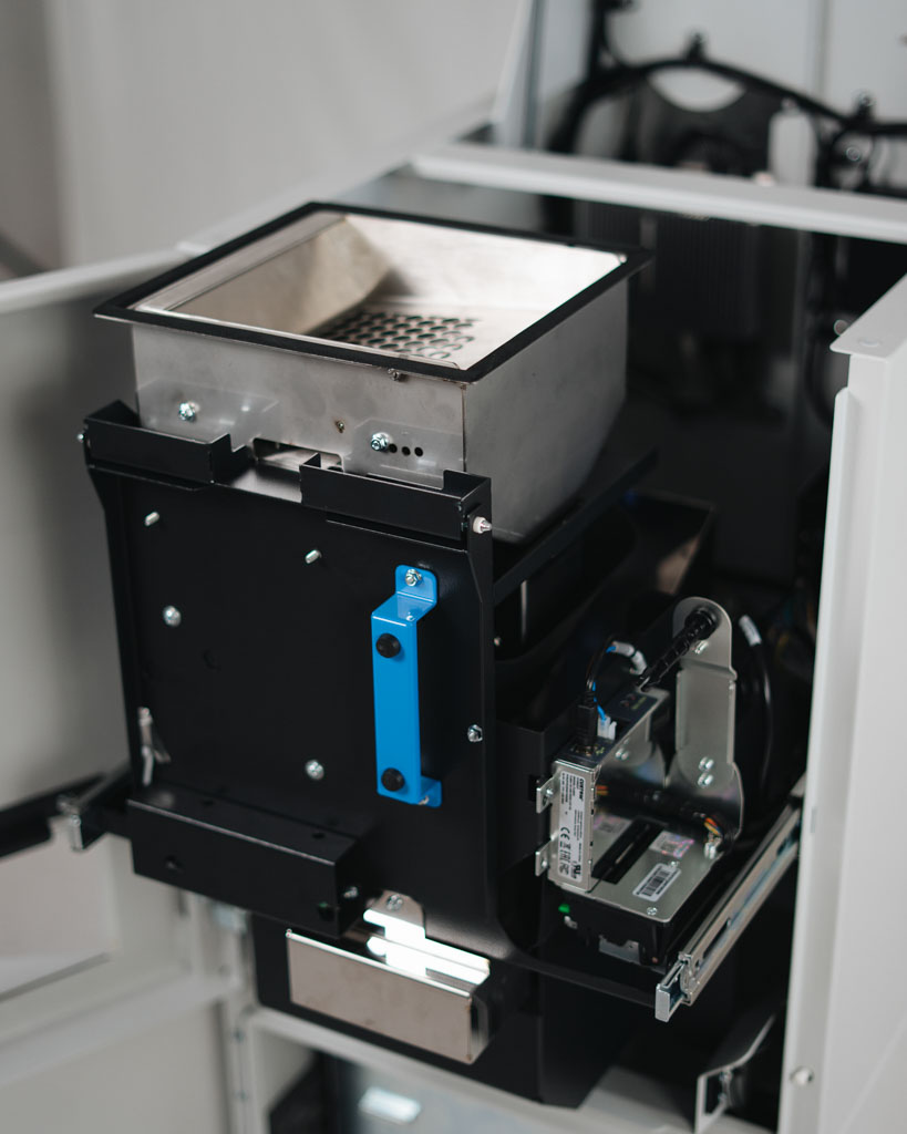 OptiCoin 15 Escrow Coin Deposit - Inside