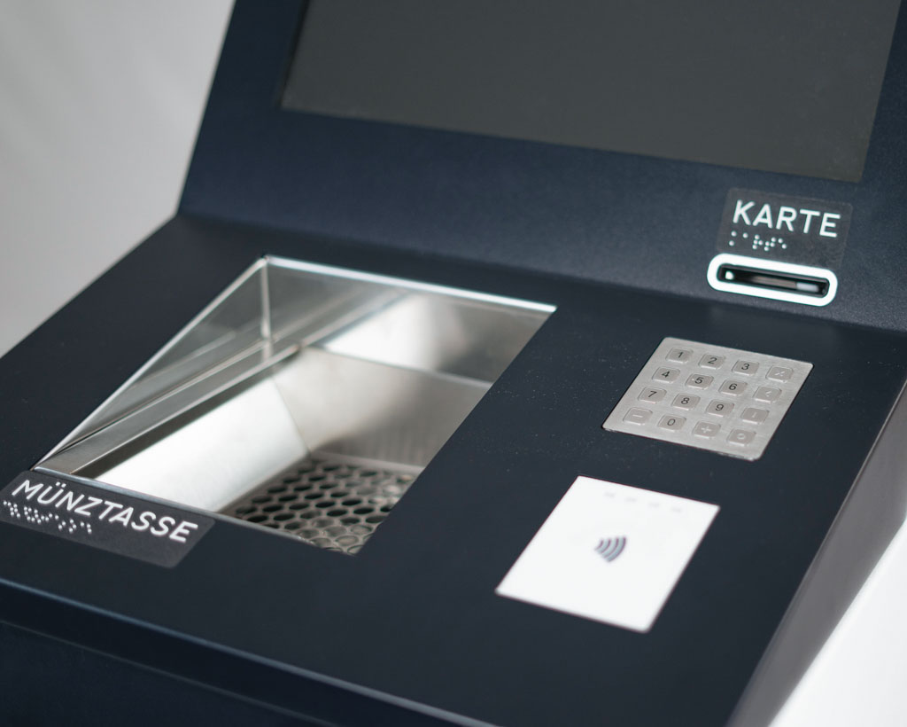 OptiCoin DNS Coin Deposit System - Coin Tray