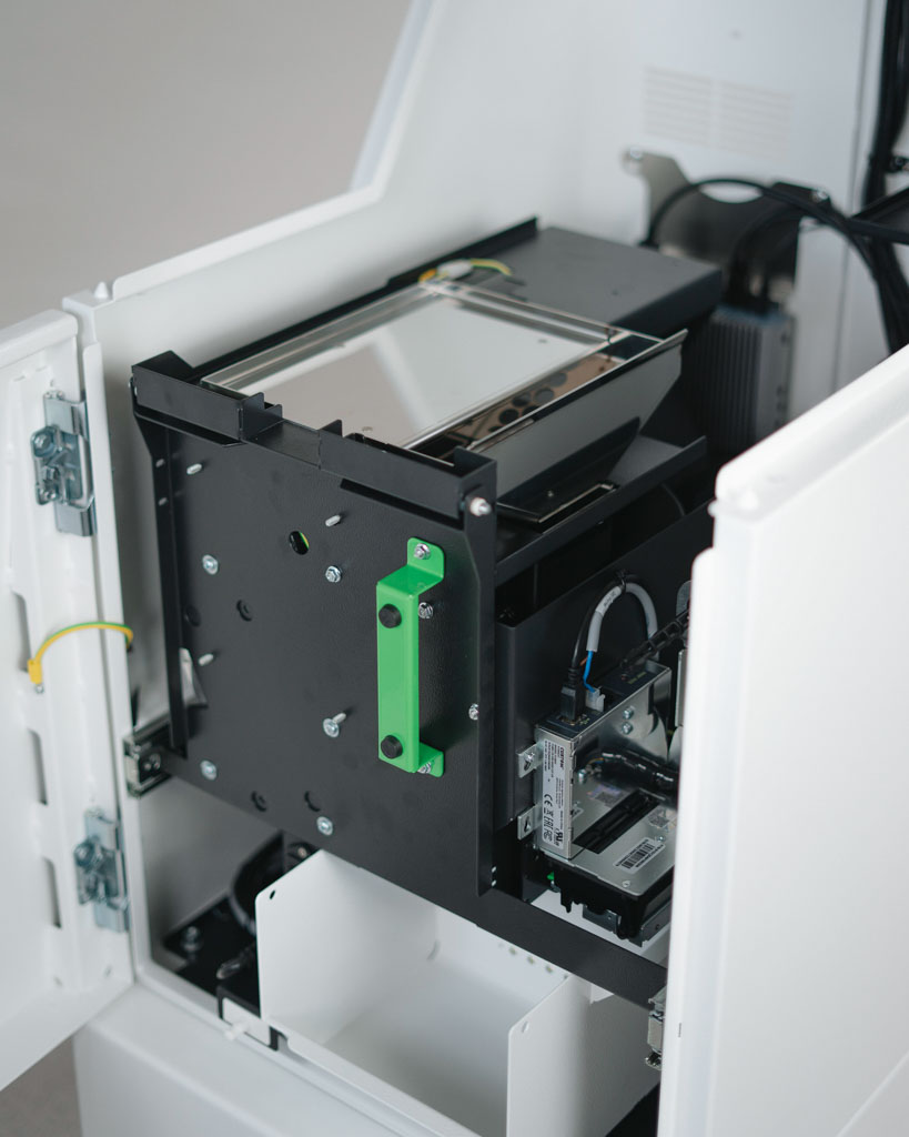 OptiCoin DNS Coin Deposit System - Inside